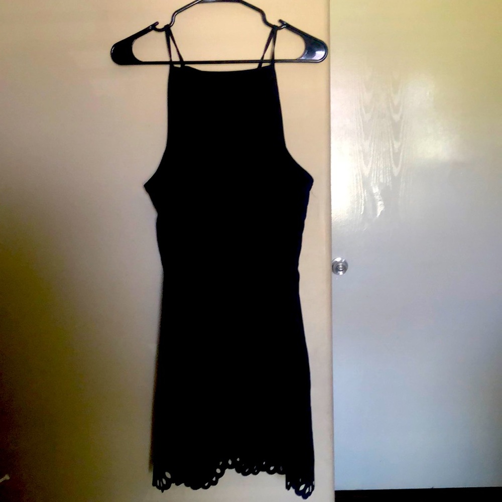 Black loose Shein dress